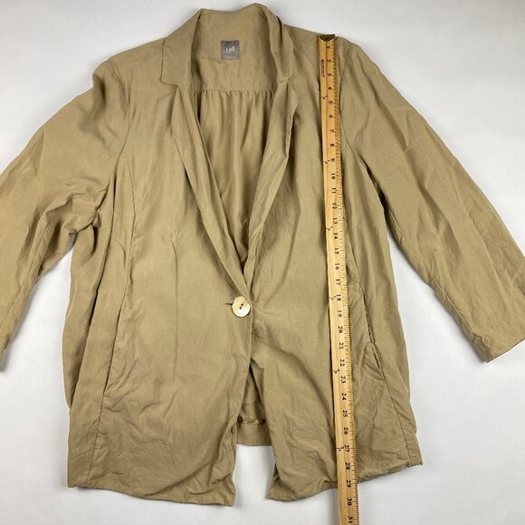 J.Jill Oversized Silk Blazer Jacket Women's Size XL* - Picture 11 of 16